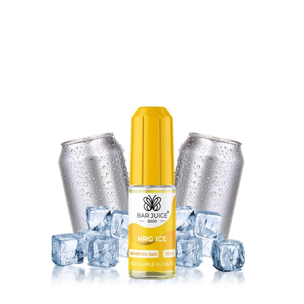 NRG Ice Nic Salts 10ml 20mg - Bar Juice 5000