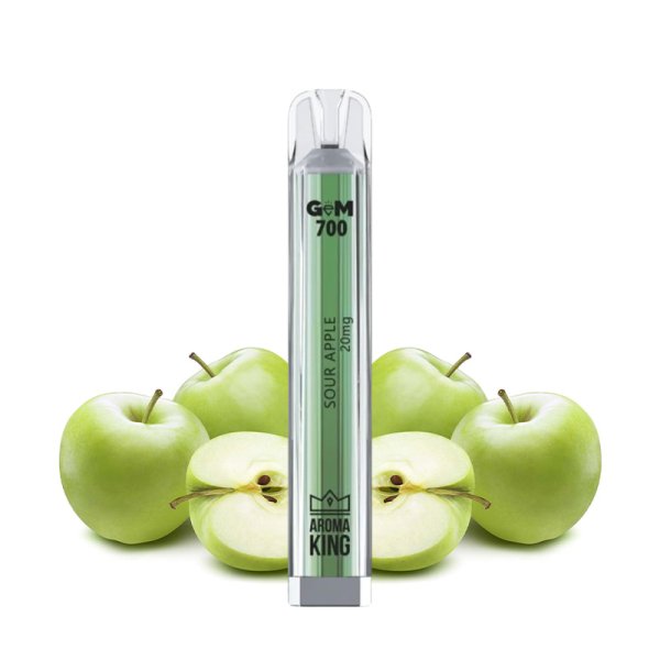 Puff Gem 700 Sour Apple Aroma King