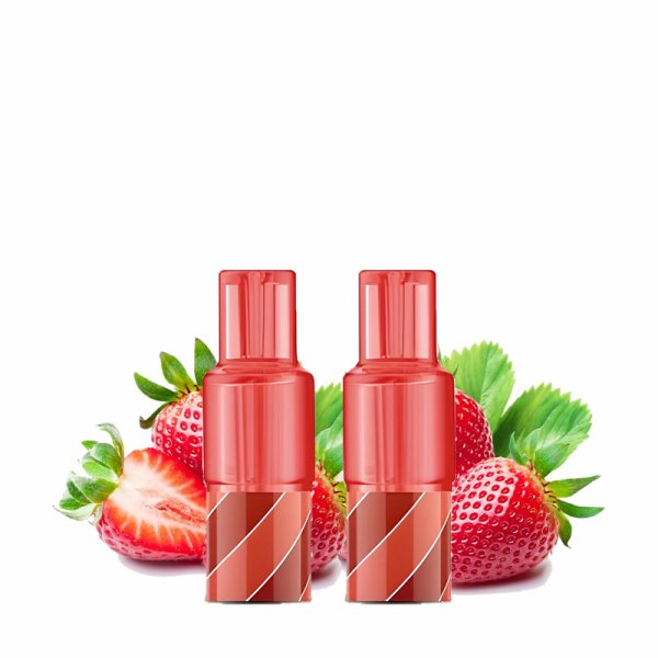 Cartouche Pré-Remplie Grosse Fraise (2pcs) - Wpuff 2.0 by Liquideo