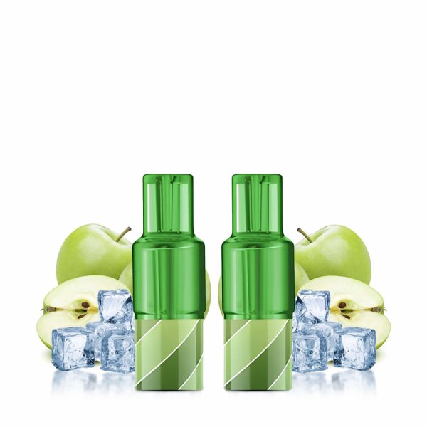 Cartouche Pré-Remplie Pomme Glacée (2pcs) - Wpuff 2.0 by Liquideo