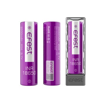 Rechargeable Battery 18650 3500mAh 20A 3.7 (2pcs) - Efest