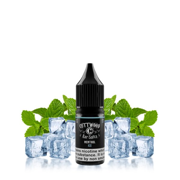 Menthol Ice Nic Salts 10ml - Bar Salts by Cuttwood