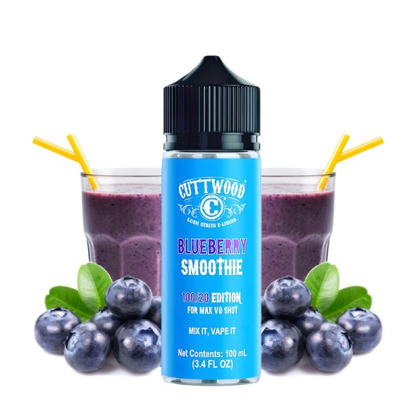 [Black Friday] Blueberry Smoothie 0mg 100ml - Cuttwood Lush Series