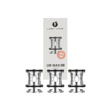 Résistances UB Max V2 0.15 / 0.20 / 0.30Ω (3pcs) - Lost Vape