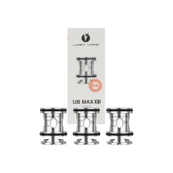Résistances UB Max V2 0.15/0.2/0.3/0.4Ω (3pcs) - Lost Vape