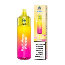 Puff T9000 TPD Peach Mango Pineapple 20mg - Fumot