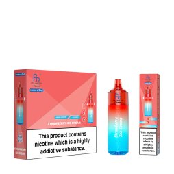 Puff T9000 TPD Strawberry Ice Cream 20mg - Fumot