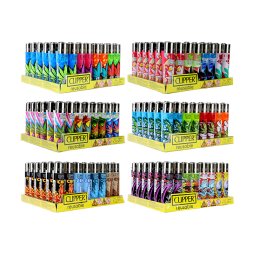 All Vibe Pattern Lighter (48pcs) - Clipper