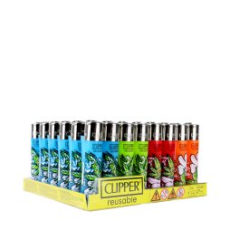 All Vibe Pattern Lighter (48pcs) - Clipper