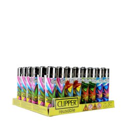 All Vibe Pattern Lighter (48pcs) - Clipper