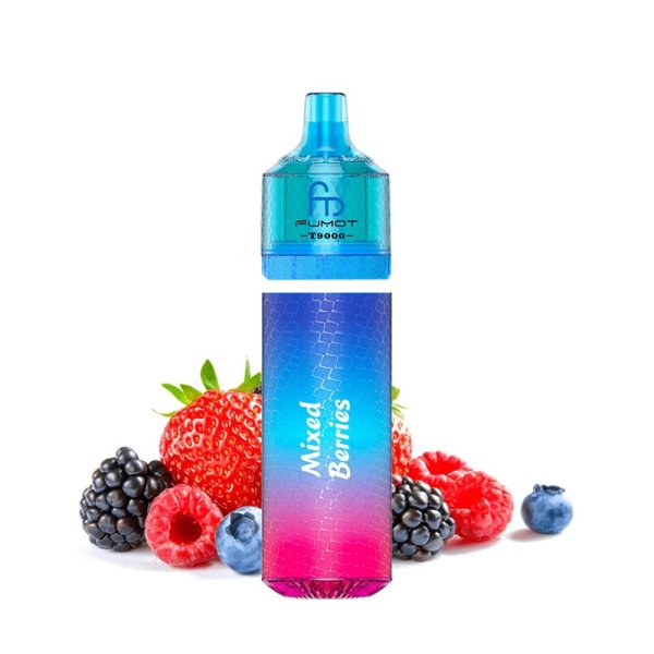 Puff T9000 TPD Mixed Berries 20mg - Fumot