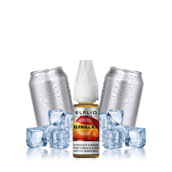 Elfbull Ice(Elfturbo ice) Nic Salt 10ml - Elfliq by Elfbar