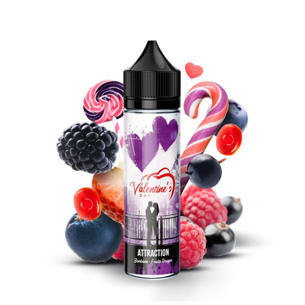 [Destockage] Attraction 0mg 50ml - Valentine's Day