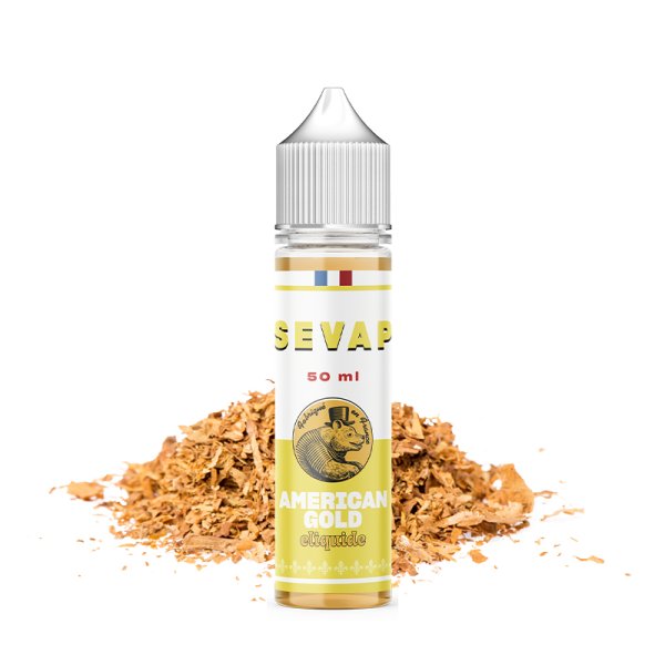 [Destockage] American Gold 0mg 50ml - Sevap