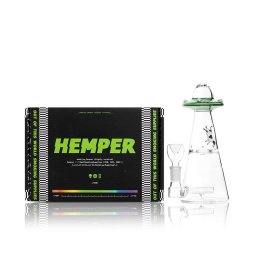 Bang en verre Vortex OVNI 18cm - Hemper