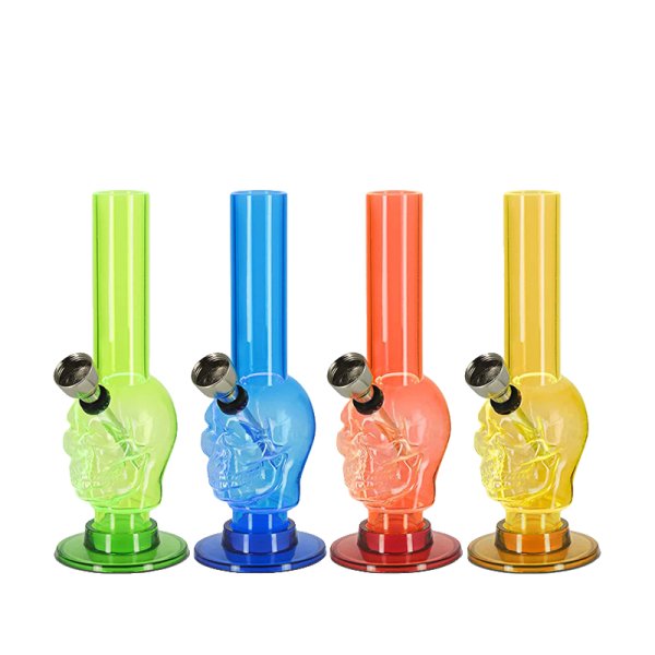 Bong acrylique mini skull 13.5cm