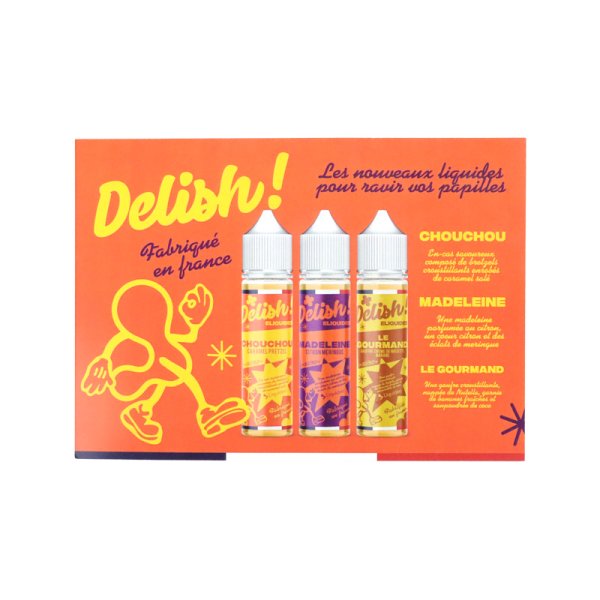 Flyer Delish - Liquideo