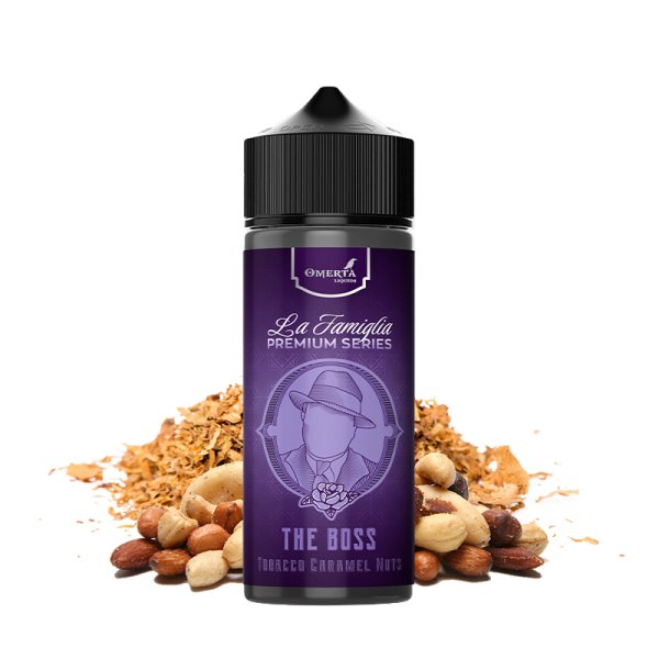 The Boss 0mg 100ml - La Famiglia by Omerta Liquids
