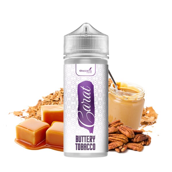 Buttery Tobacco 0mg 100ml - Carat by Omerta Liquids