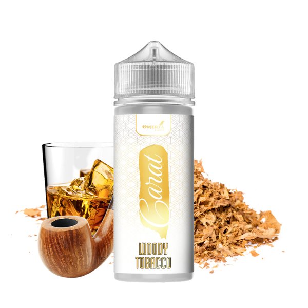 Woody Tobacco 0mg 100ml - Carat by Omerta Liquids
