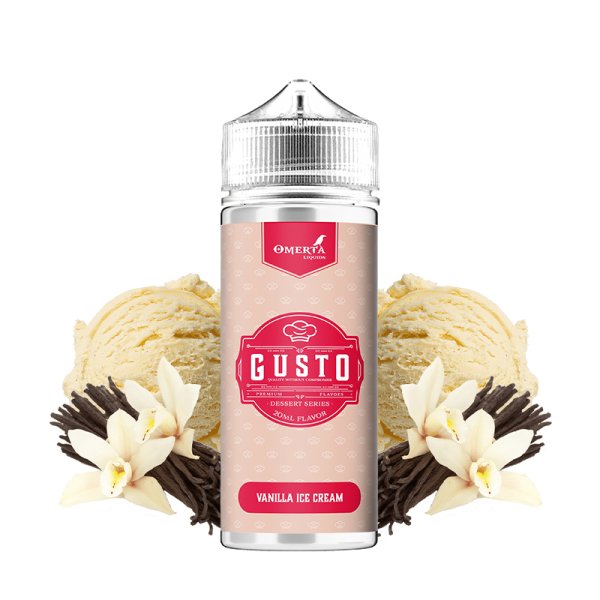 Vanilla Ice Cream 0mg 100ml - Gusto by Omerta Liquids Vanilla Ice Cream 0mg 100ml - Gusto by Omerta Liquids