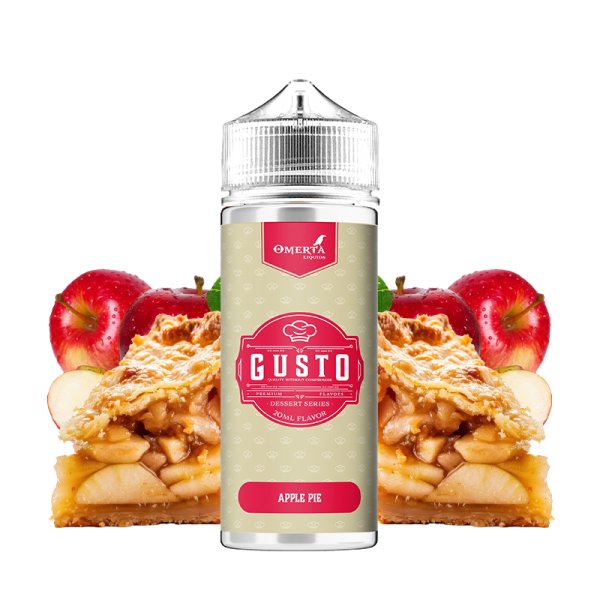 Apple Pie 0mg 100ml - Gusto by Omerta Liquids Apple Pie 0mg 100ml - Gusto by Omerta Liquids