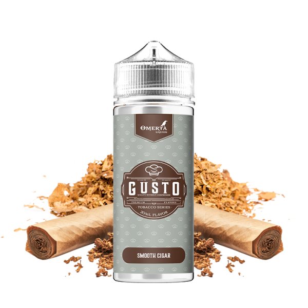 Smooth Cigar 0mg 100ml - Gusto by Omerta Liquids Smooth Cigar 0mg 100ml - Gusto by Omerta Liquids