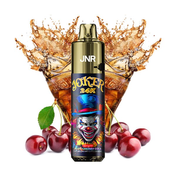 24000 Puff Joker Fizzy Cherry Cola - JNR