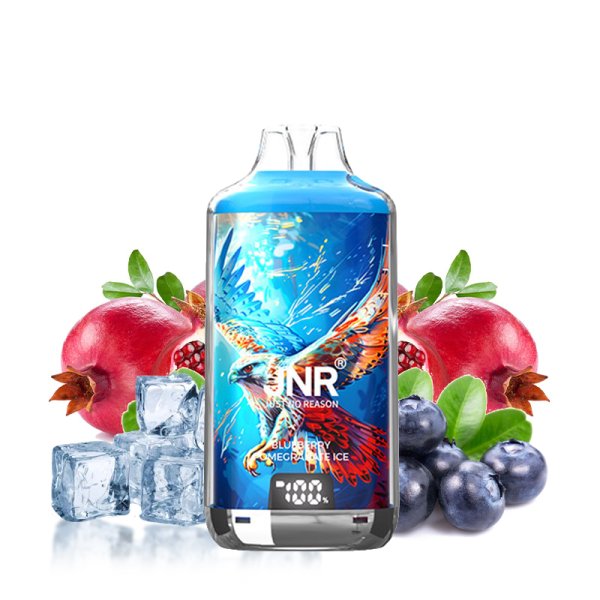 28000 Puff Falcon-X Blueberry Pomegranate Ice - JNR