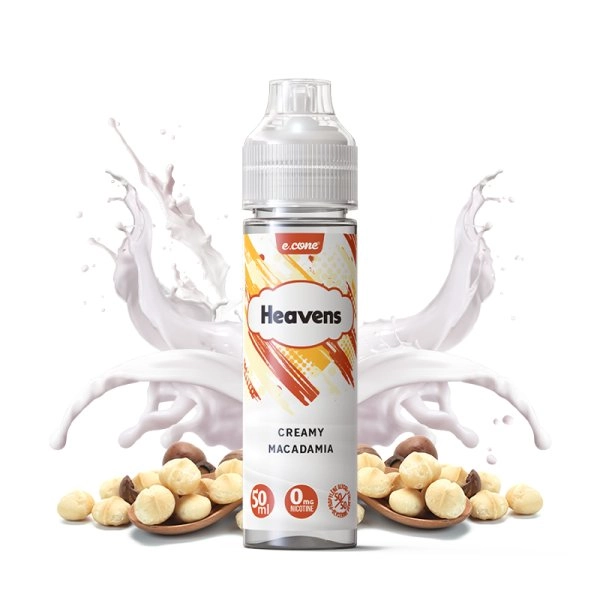 Creamy Macadamia 0mg 50ml - Heavens by Vape Maker