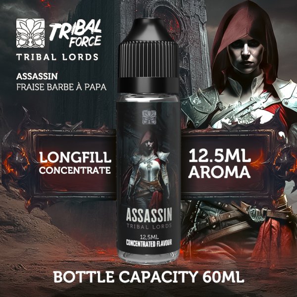 Long Fill Assassin 12.5/60ml - Tribal Lords by Tribal Force
