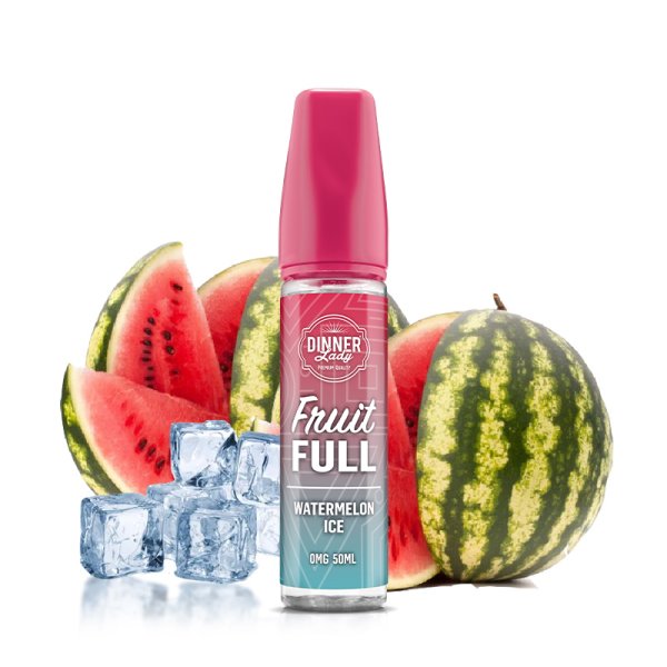 Watermelon Ice 0mg 50ml - Fruit Full by Dinner Lady