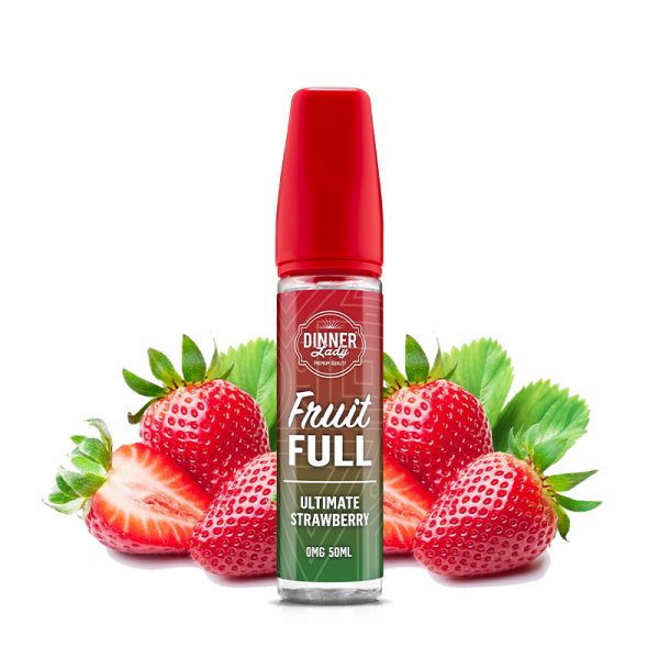 Ultimate Strawberry 0mg 50ml - Fruit Full by Dinner Lady
