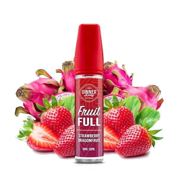 Strawberry Dragon Fruit 0mg 50ml - Fruit Full by Dinner Lady