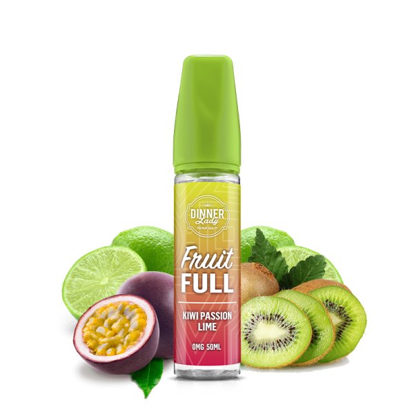 Kiwi Passion Lime 0mg 50ml - Fruit Full by Dinner Lady