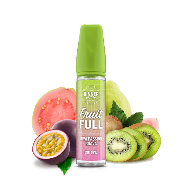 Kiwi Passion Guava 0mg 50ml - Fruit Full by Dinner Lady