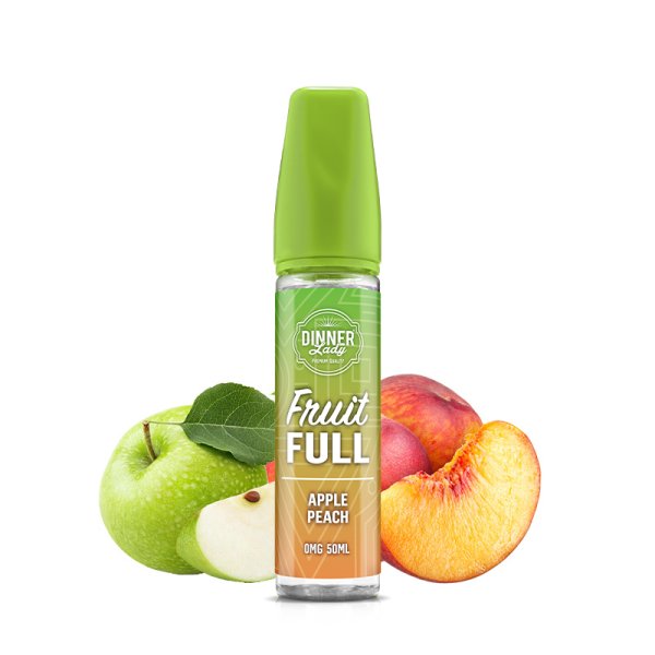 Apple Peach 0mg 50ml - Fruit Full by Dinner Lady