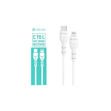 Câble de Charge USB-C vers Lightning 27W/3A Eco-Friendly - Kintone Series by DEVIA