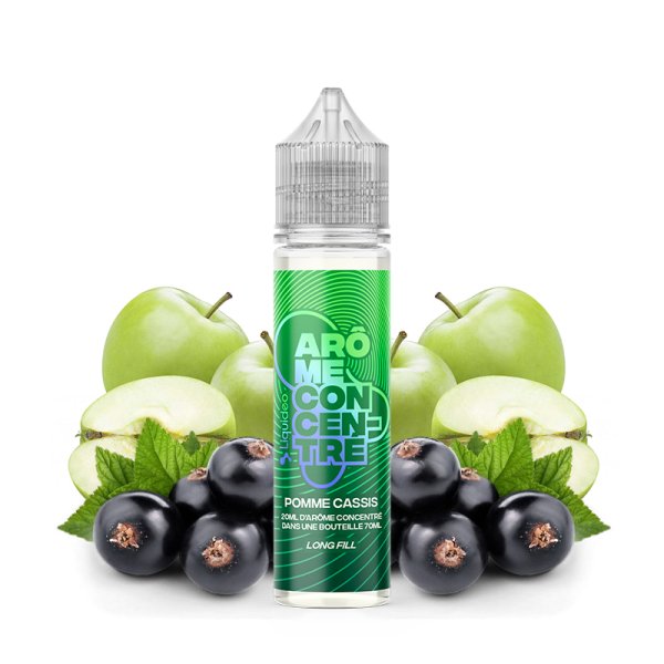 [Destockage] Long Fill Pomme Cassis (Arôme Concentré) 20/70ml - Liquideo