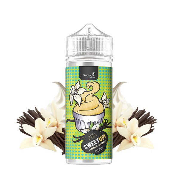 Vanilla Custard 0mg 100ml - SweetUp by Omerta Liquids