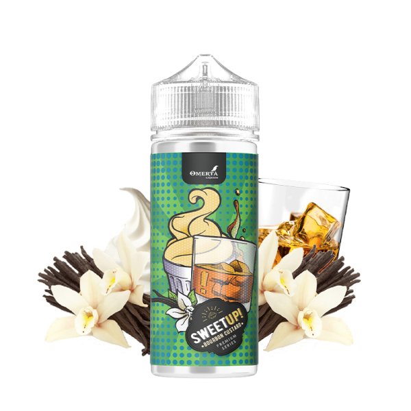 Bourbon Custard 0mg 100ml - SweetUp by Omerta Liquids