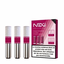 Cartouches Pré-remplies Nexi One Framboise Litchi Glacés 20mg 1.2ml (3pcs) - Aspire