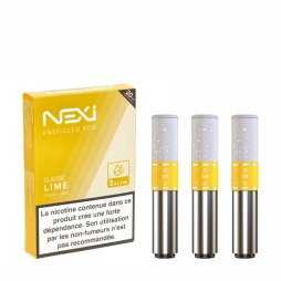 Pre-filled Cartridges Nexi One Ananas Orange Citron Glacés 20mg 1.2ml (3pcs) - Aspire