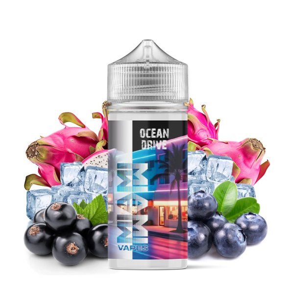 Ocean Drive 0mg 100ml - Miami Vapes by Millésime