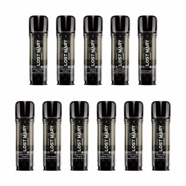 Cartridge Tappo Pomme Pêche 2ml 20mg - Lost Mary
