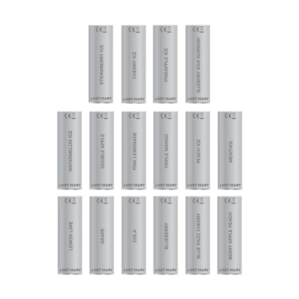 Cartouches Pré-Remplie 20mg (2pcs) - 4in1 Lost Mary