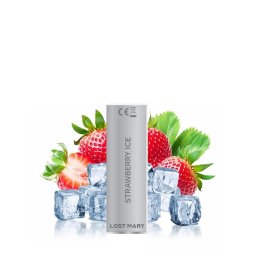 Cartouche Pré-Remplie Strawberry Ice 20mg (2pcs) - 4in1 Lost Mary by Elfbar