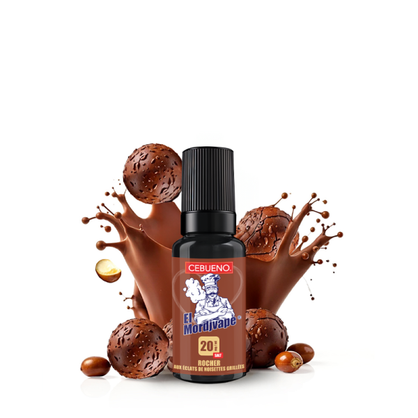 El Mordjvape Rocher Nic Salt 20mg 10ml - Cebueno