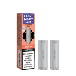 Cartouche Pré-Remplie Strawberry Ice 20mg (2pcs) - 4in1 Lost Mary by Elfbar