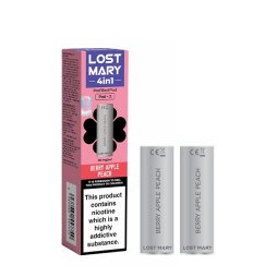 Cartouche Pré-Remplie Strawberry Ice 20mg (2pcs) - 4in1 Lost Mary by Elfbar